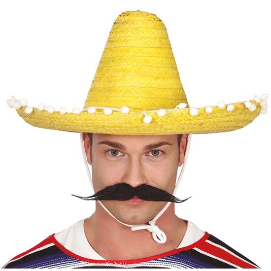 Sombrero de Mexicano Amarillo 45 cms Sombrero de Mexicano Amarillo 45 cms