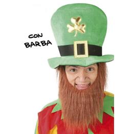 Sombrero de San Patricio con Barba   .