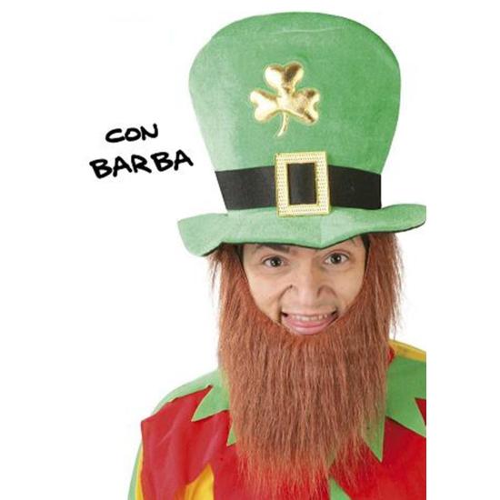 Sombrero de San Patricio con Barba   . Sombrero de San Patricio con Barba   .