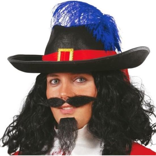 Sombrero Fieltro Mosquetero Negro.. Sombrero Fieltro Mosquetero Negro..