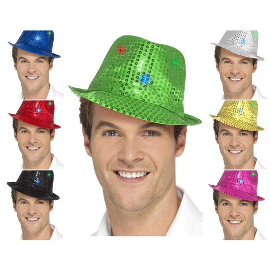 Sombrero Lentejuelas con Led Sombrero Lentejuelas con Led