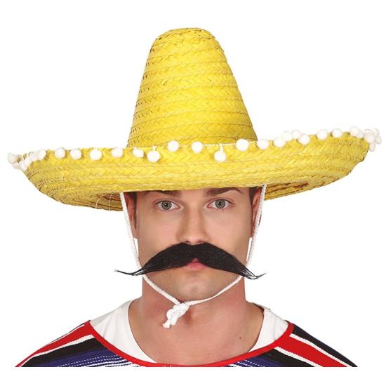 Sombrero Mexicano Amarillo 48 cm Sombrero Mexicano Amarillo 48 cm