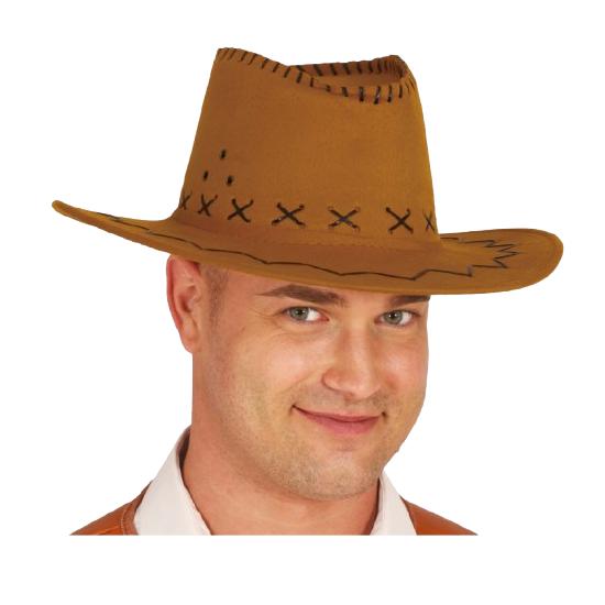 Sombrero Vaquero Agamuzado de color Marrón Sombrero Vaquero Agamuzado de color Marrón