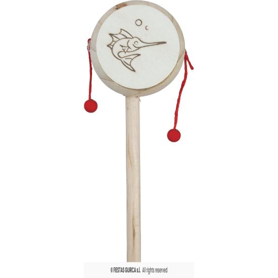 Sonajero Tambor de Madera 20 cm Sonajero Tambor de Madera 20 cm