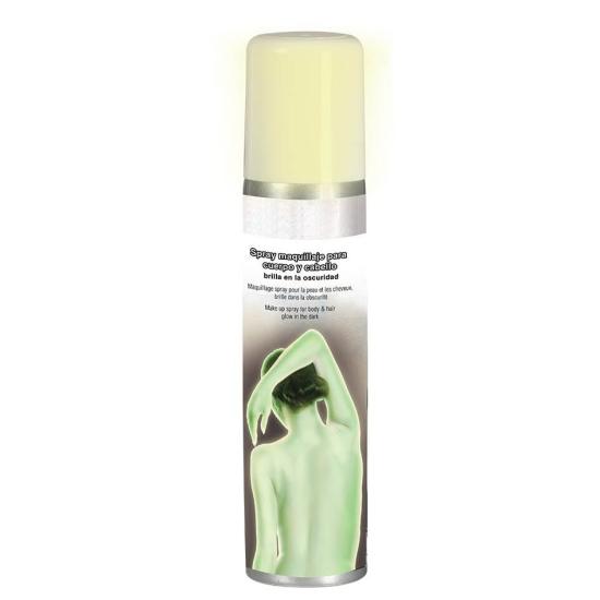 Spray para pelo y cuerpo Fluorescente UV-125 ml * Spray para pelo y cuerpo Fluorescente UV-125 ml *