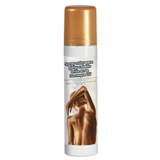 Spray para pelo y cuerpo oro - 75 ml Spray para pelo y cuerpo oro - 75 ml