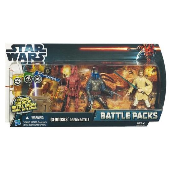 STAR WARS PACKS DE BATALLA GEONOSIS ARENA BATTLE STAR WARS PACKS DE BATALLA GEONOSIS ARENA BATTLE
