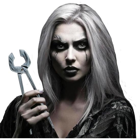 Tenazas de Juguete (40 cm) - Accesorio de Disfraz para Halloween y Fiestas de Obreros Tenazas de Juguete (40 cm) - Accesorio de Disfraz para Halloween y Fiestas de Obreros