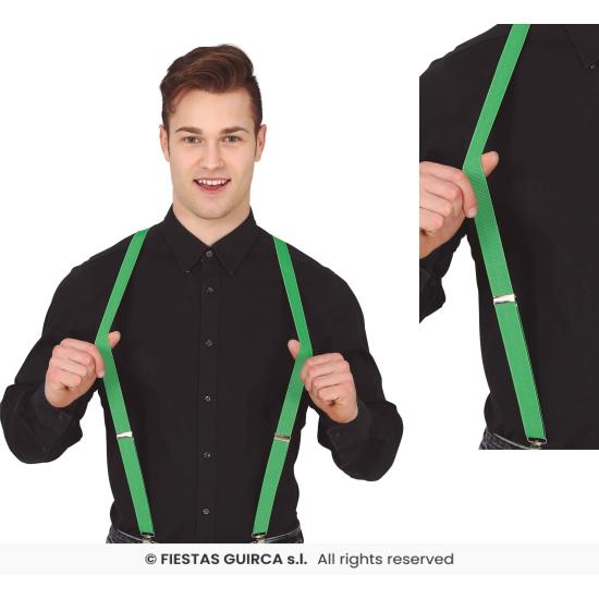 Tirantes Verdes – Accesorio para Disfraz, Carnaval y Fiestas Tirantes Verdes – Accesorio para Disfraz, Carnaval y Fiestas