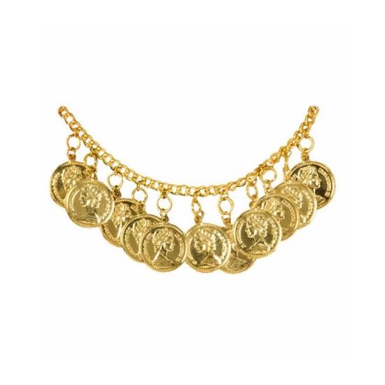 Tobillera con monedas doradas Zingara Tobillera con monedas doradas Zingara