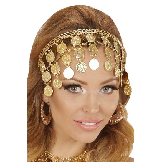 Tocado Monedas Doradas para Personajes. Tocado Monedas Doradas para Personajes.