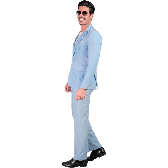 Traje de Color para Hombre, Chaqueta y pantalón, Showman, Disco Fever, Fiesta temática Casino Traje de Color para Hombre, Chaqueta y pantalón, Showman, Disco Fever, Fiesta temática Casino