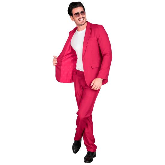 Traje de Color para Hombre, Chaqueta y pantalón, Showman, Disco Fever, Fiesta temática Casino Traje de Color para Hombre, Chaqueta y pantalón, Showman, Disco Fever, Fiesta temática Casino