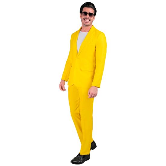 Traje de Color para Hombre, Chaqueta y pantalón, Showman, Disco Fever, Fiesta temática Casino Traje de Color para Hombre, Chaqueta y pantalón, Showman, Disco Fever, Fiesta temática Casino