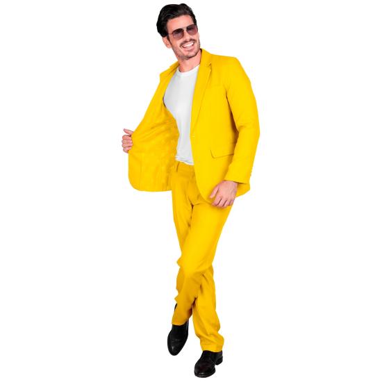 Traje de Color para Hombre, Chaqueta y pantalón, Showman, Disco Fever, Fiesta temática Casino Traje de Color para Hombre, Chaqueta y pantalón, Showman, Disco Fever, Fiesta temática Casino
