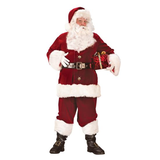 Traje de Papá Noel de superlujo Traje de Papá Noel de superlujo