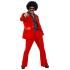 Traje Disco Rojo hombre