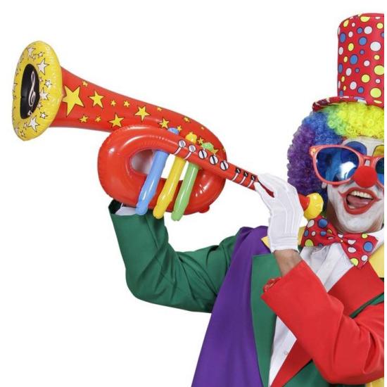 Tuba Payaso Hinchable con Pito . Tuba Payaso Hinchable con Pito .