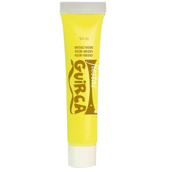 Tubo maquillaje Amarillo neón 10 ml Tubo maquillaje Amarillo neón 10 ml