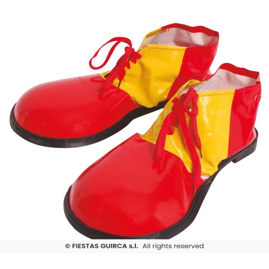 Zapatos de Payaso Rojos y Amarillos Extra Zapatos de Payaso Rojos y Amarillos Extra