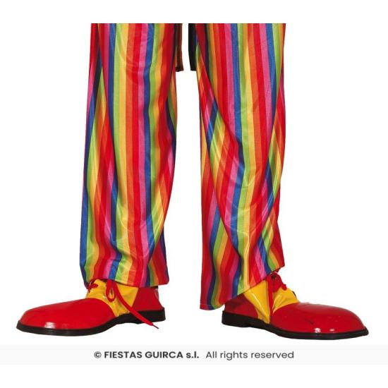 Zapatos de Payaso Rojos y Amarillos Extra Zapatos de Payaso Rojos y Amarillos Extra