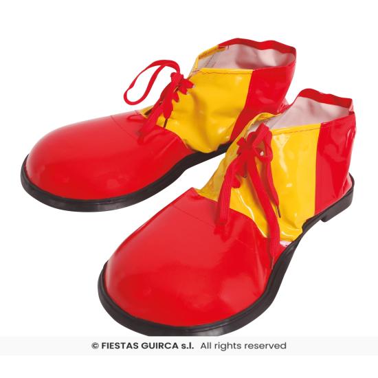 Zapatos de Payaso Rojos y Amarillos Extra Zapatos de Payaso Rojos y Amarillos Extra